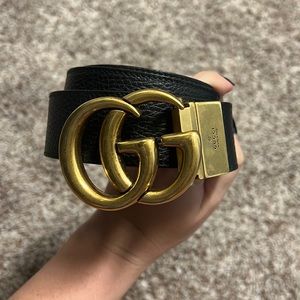 Gucci belt reversible (black/brown)
